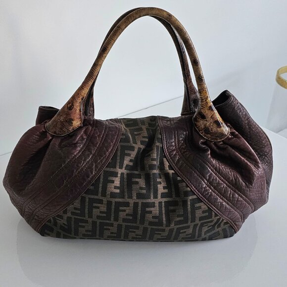 FENDI Zucca Tortuga Spy Bag -LIMITED EDITION! VINTAGE! - Picture 3 of 16